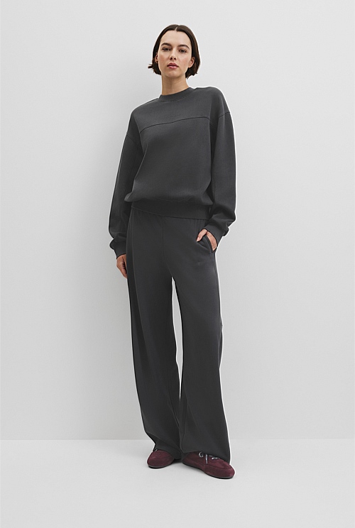 Barrel Leg Track Pant