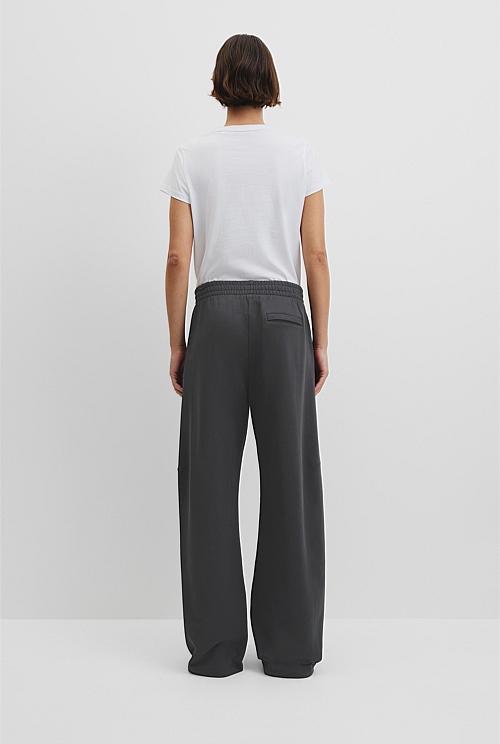 Barrel Leg Track Pant