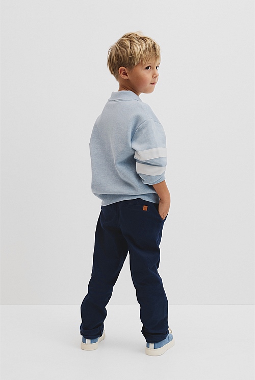 Organically Grown Cotton Collared Sweat Organically Grown Cotton Collared Sweat