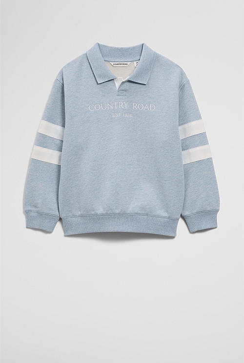 Organically Grown Cotton Collared Sweat Organically Grown Cotton Collared Sweat