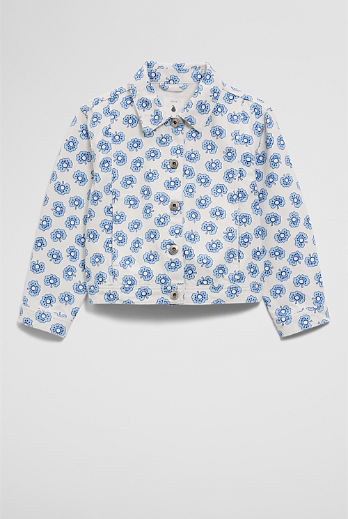Printed Denim Jacket Printed Denim Jacket