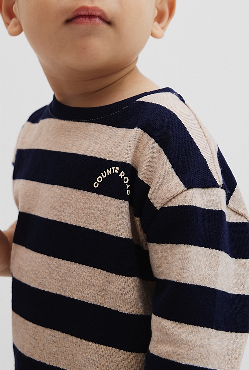 Textured Long Sleeve T-Shirt Textured Long Sleeve T-Shirt