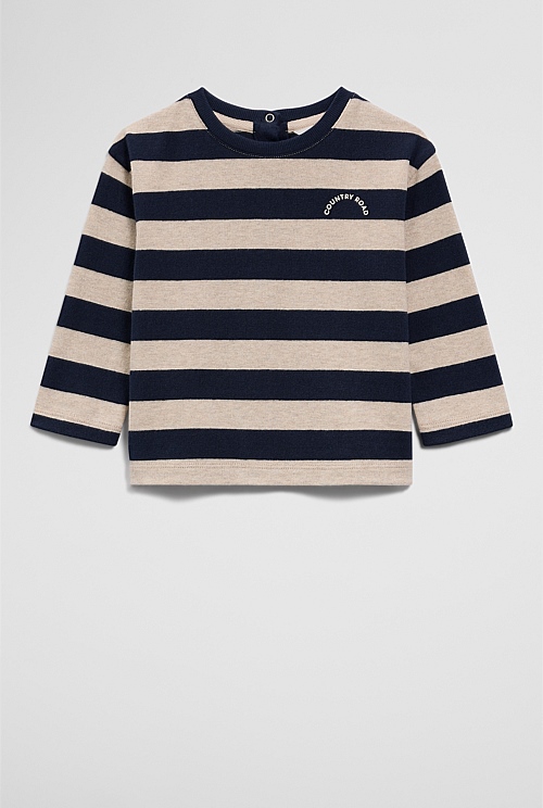 Textured Long Sleeve T-Shirt Textured Long Sleeve T-Shirt