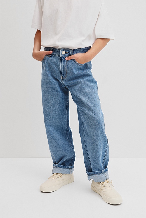 Teen Curved Seam Jean Teen Curved Seam Jean