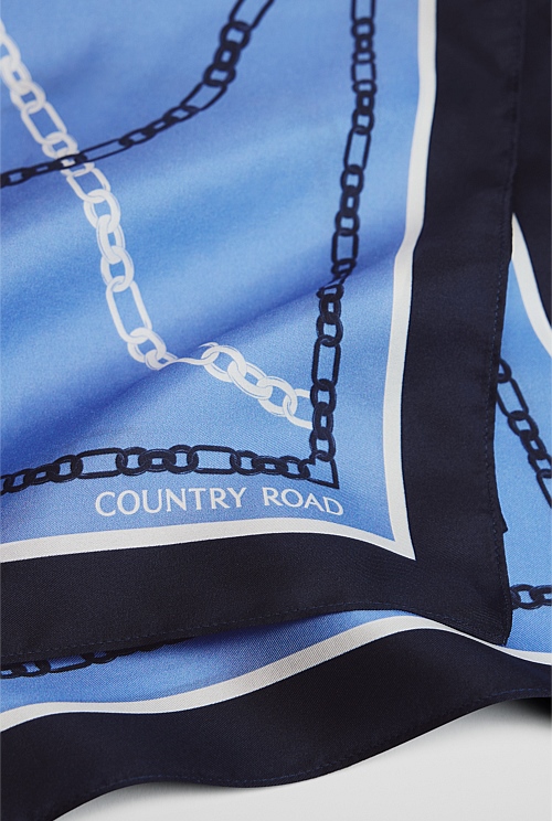 Silk Chain Scarf