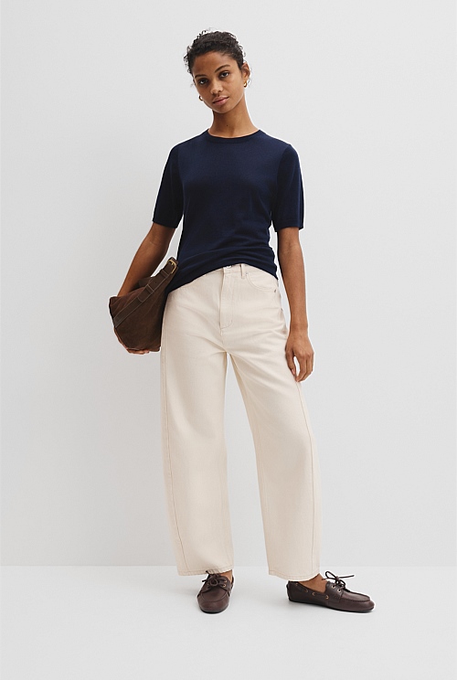 Short Sleeve Knit Tee Short Sleeve Knit Tee
