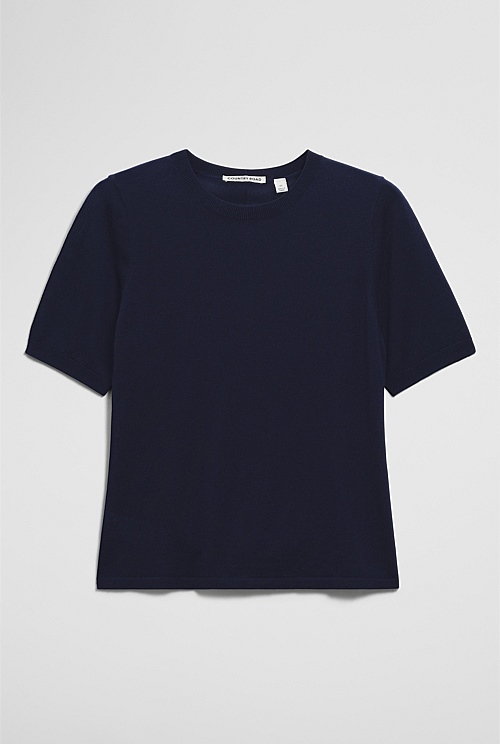 Short Sleeve Knit Tee Short Sleeve Knit Tee