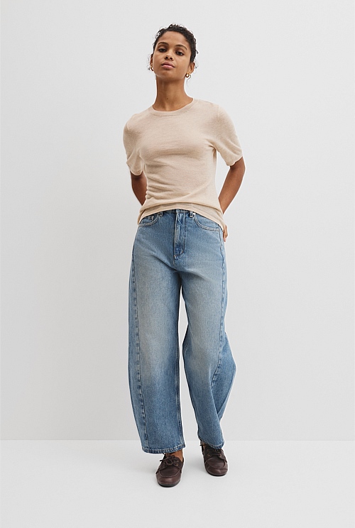 Short Sleeve Knit Tee Short Sleeve Knit Tee