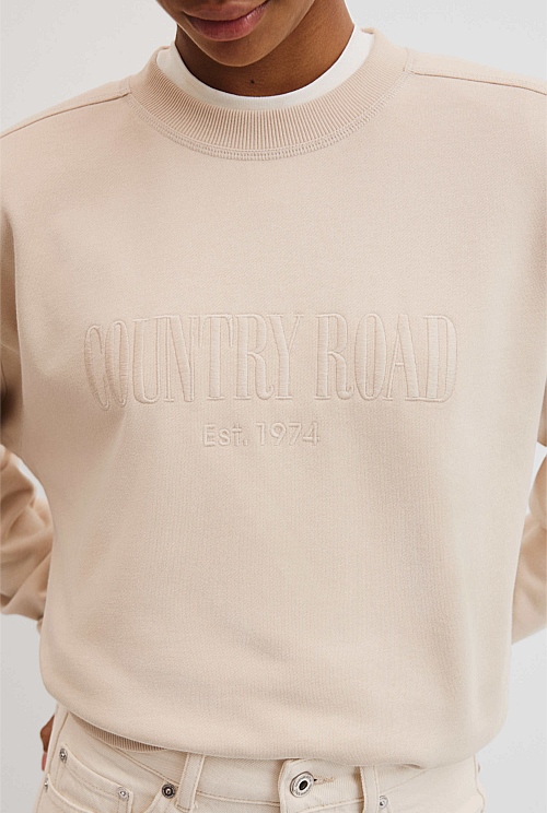 Australian Cotton Country Road Sweat