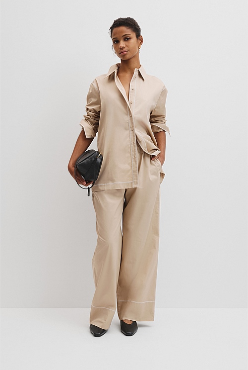 Contrast Stitch Shirt Contrast Stitch Shirt