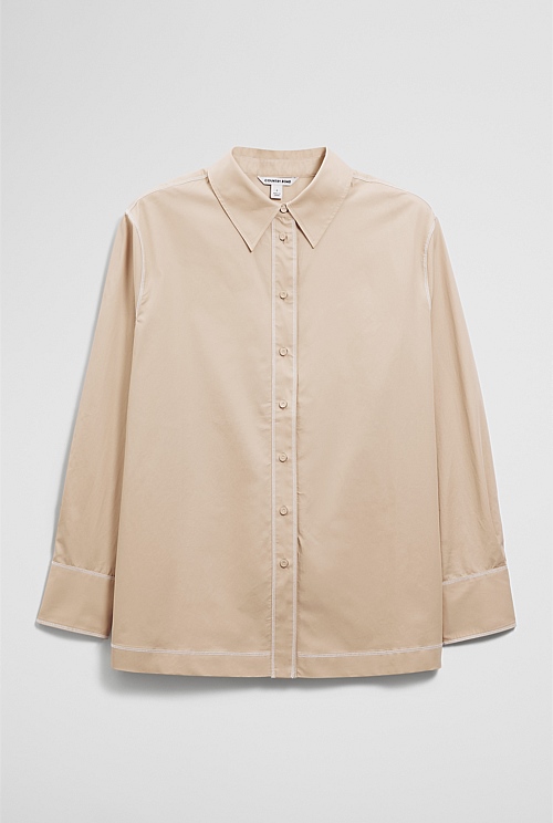 Contrast Stitch Shirt Contrast Stitch Shirt