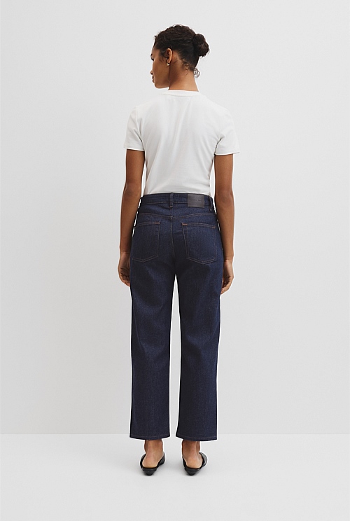 Classic Mid Rise Straight Jean