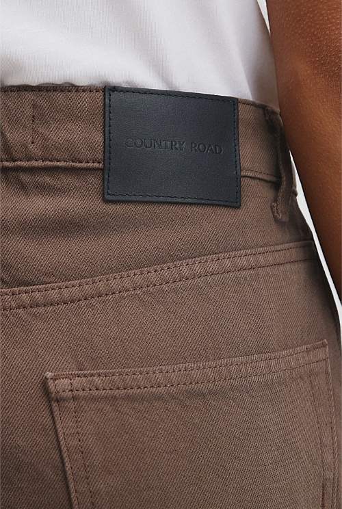 High Rise Barrel Jean