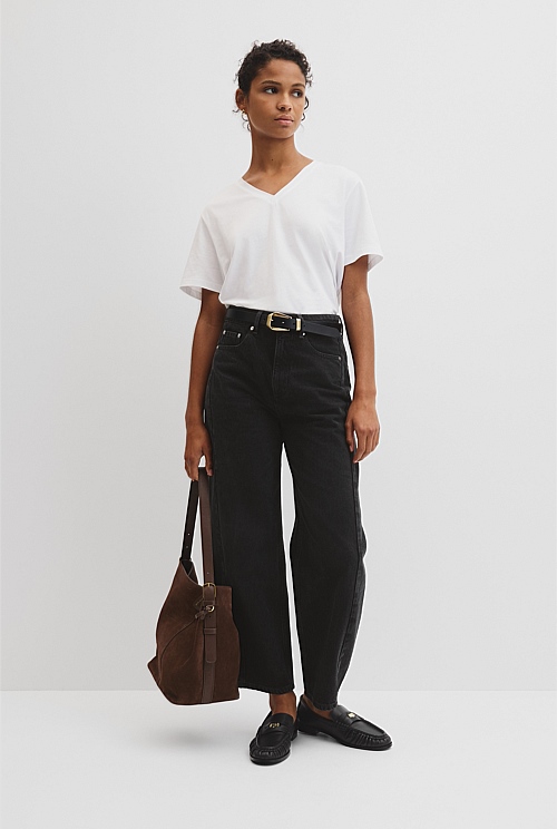 Australian Cotton V-Neck T-Shirt