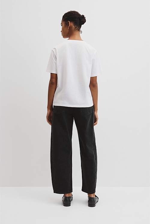 Australian Cotton V-Neck T-Shirt