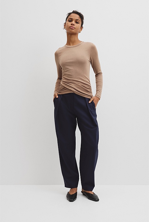 Jersey Wrap Top Jersey Wrap Top