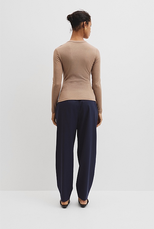 Jersey Wrap Top Jersey Wrap Top