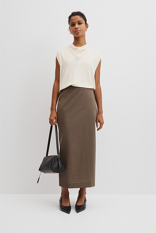 Crepe Jersey T-Shirt Crepe Jersey T-Shirt