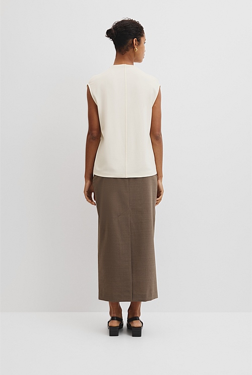 Crepe Jersey T-Shirt Crepe Jersey T-Shirt