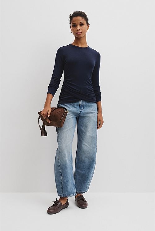 Jersey Wrap Top Jersey Wrap Top