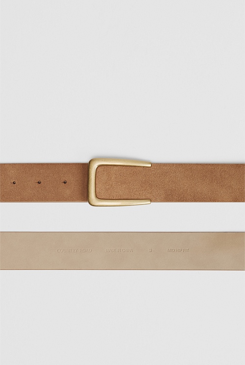 Leather Mid Belt