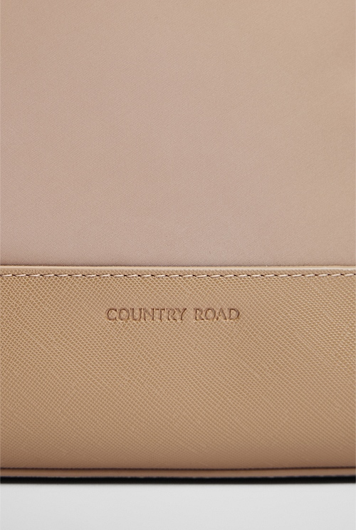 Soft Top Zip Crossbody Bag