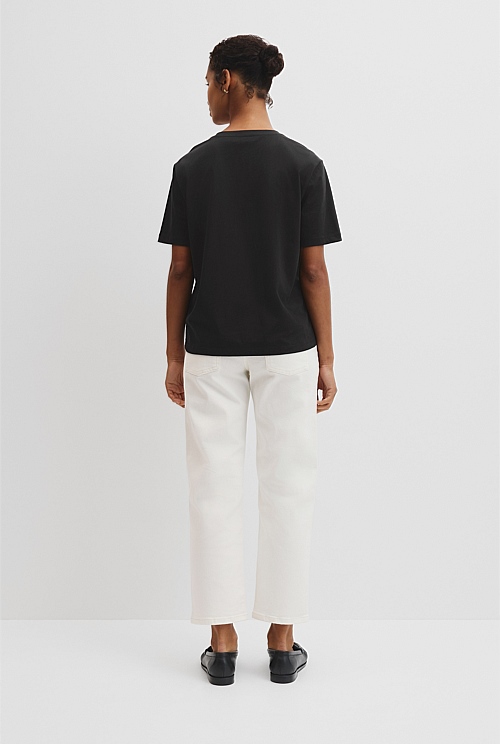 Australian Cotton V-Neck T-Shirt