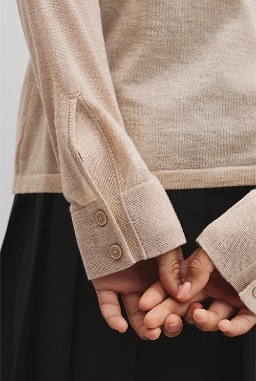 Long Sleeve Knit Shirt Long Sleeve Knit Shirt