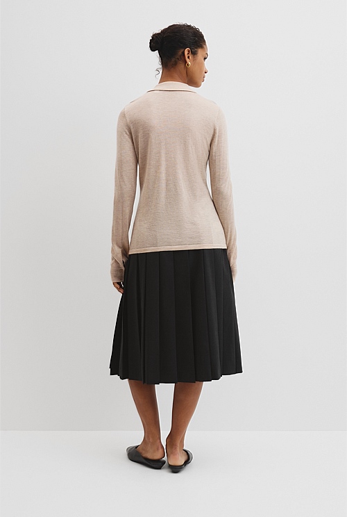 Long Sleeve Knit Shirt Long Sleeve Knit Shirt