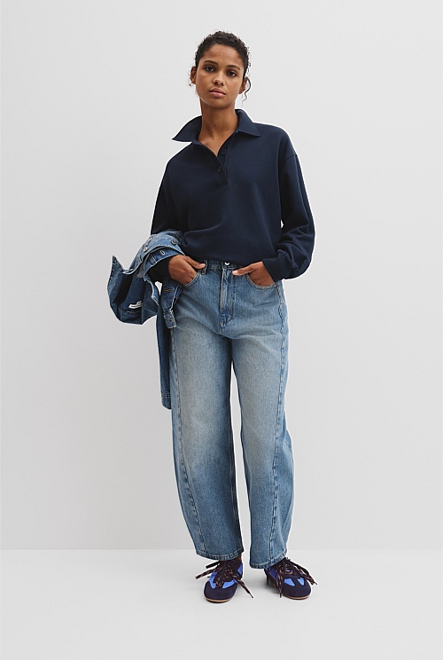 Australian Cotton Polo Sweat Australian Cotton Polo Sweat