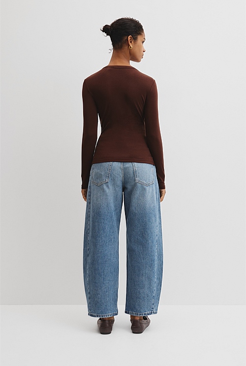 Jersey Wrap Top Jersey Wrap Top