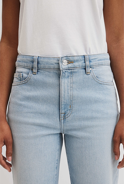 Classic Mid Rise Straight Jean Classic Mid Rise Straight Jean