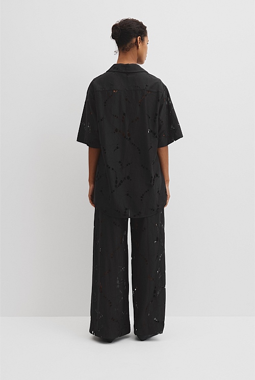 Lace Longline Shirt Lace Longline Shirt