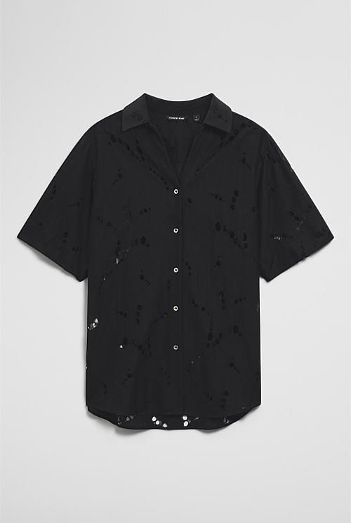 Lace Longline Shirt Lace Longline Shirt