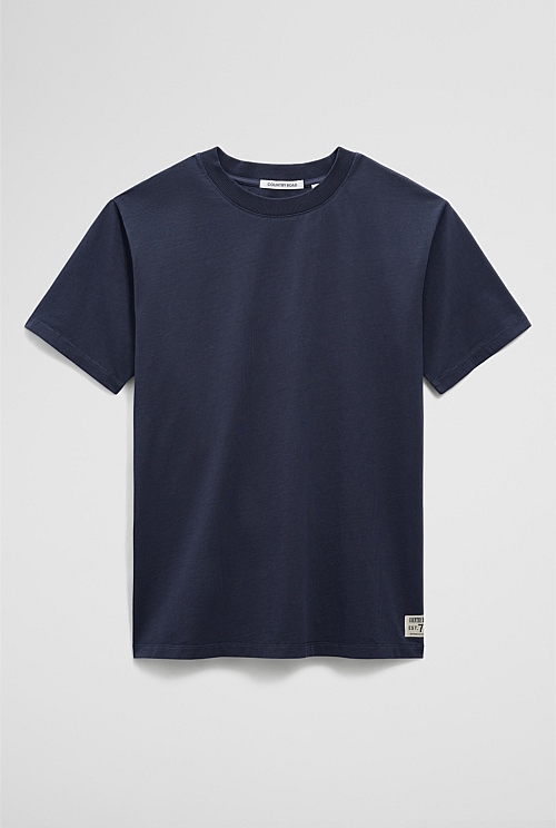 Teen Australian Cotton Relaxed Short Sleeve T-Shirt