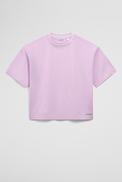 Teen Australian Cotton Short Sleeve Oversized T-Shirt Teen Australian Cotton Short Sleeve Oversized T-Shirt