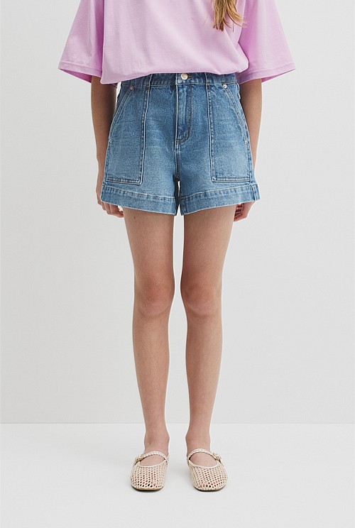 Teen Denim Short Teen Denim Short