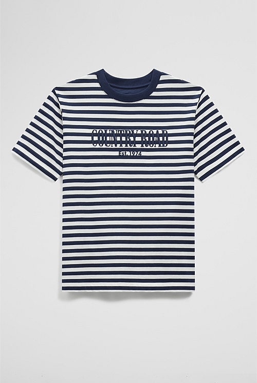 Teen Australian Cotton Short Sleeve Relaxed Heritage T-Shirt