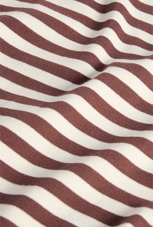 Teen Australian Cotton Blend Short Sleeve Oversized Stripe T-Shirt Teen Australian Cotton Blend Short Sleeve Oversized Stripe T-Shirt
