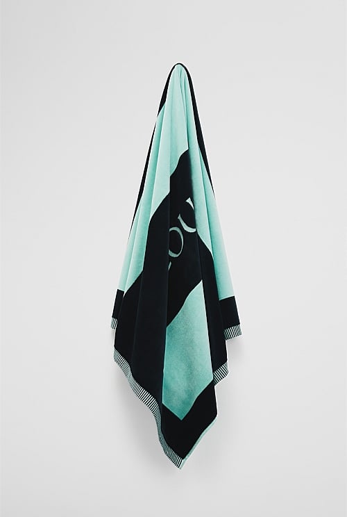 Haven Australian Cotton Beach Towel Haven Australian Cotton Beach Towel