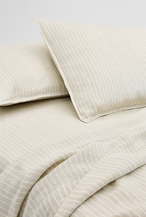 Skye Linen Standard Pillowcase Pair Skye Linen Standard Pillowcase Pair