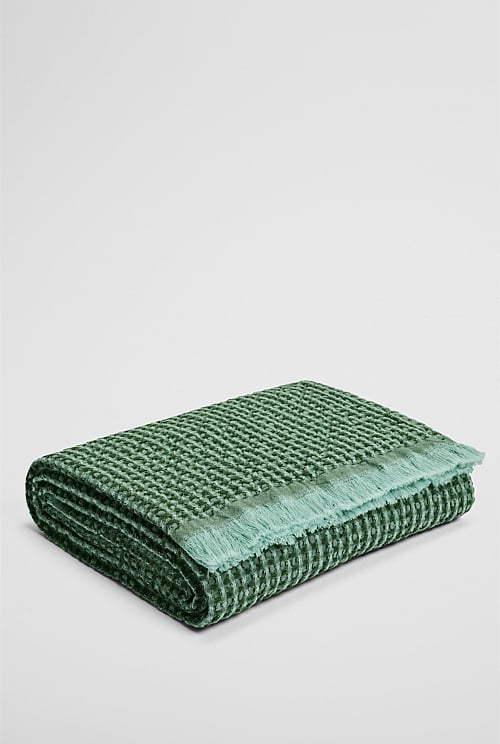 Chryssie Waffle Throw Chryssie Waffle Throw
