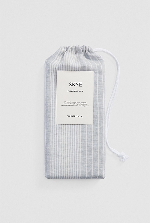 Skye Linen Standard Pillowcase Pair Skye Linen Standard Pillowcase Pair