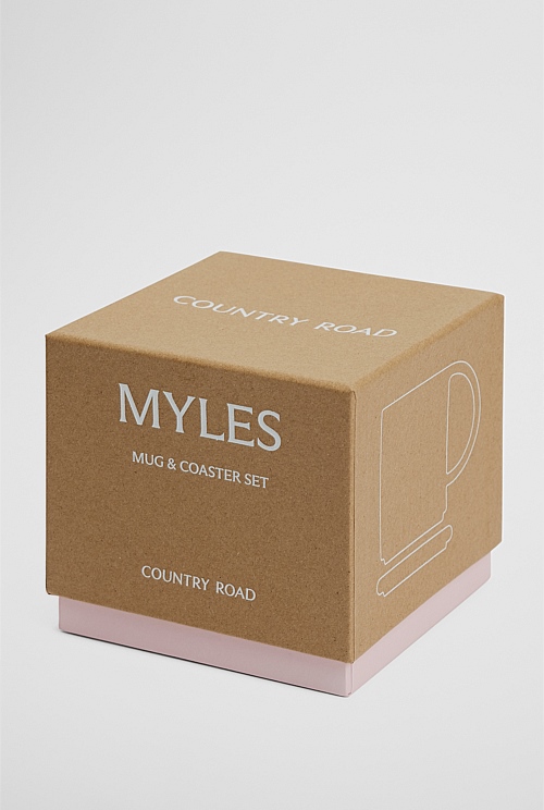 Myles Mug & Coaster Set Myles Mug & Coaster Set