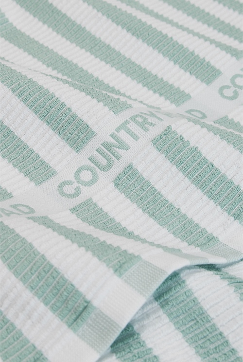CR Stripe Australian Cotton Tea Towel Pack of 3 CR Stripe Australian Cotton Tea Towel Pack of 3