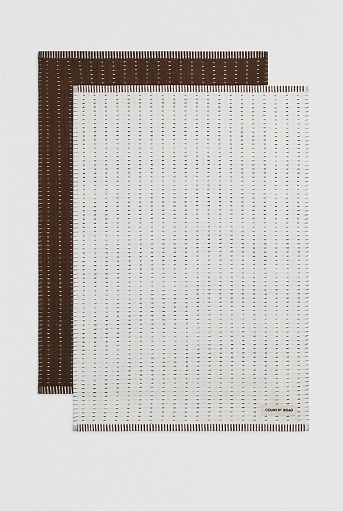 Mira Australian Cotton Tea Towel Pack of 2 Mira Australian Cotton Tea Towel Pack of 2