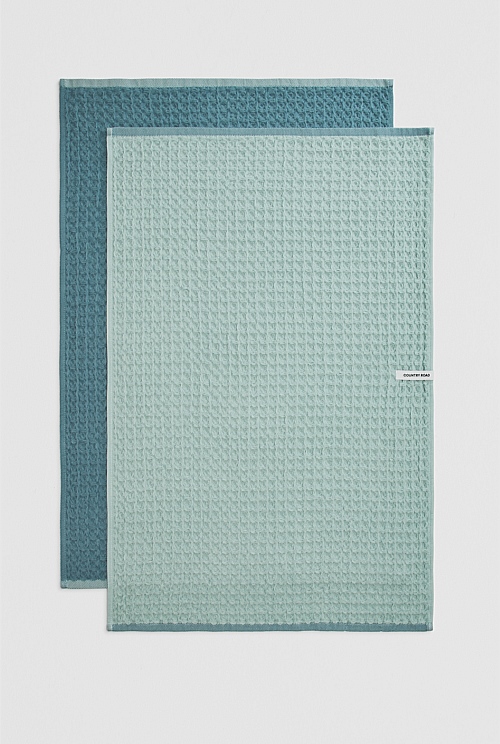 Meeka Australian Cotton Tea Towel Pack of 2 Meeka Australian Cotton Tea Towel Pack of 2