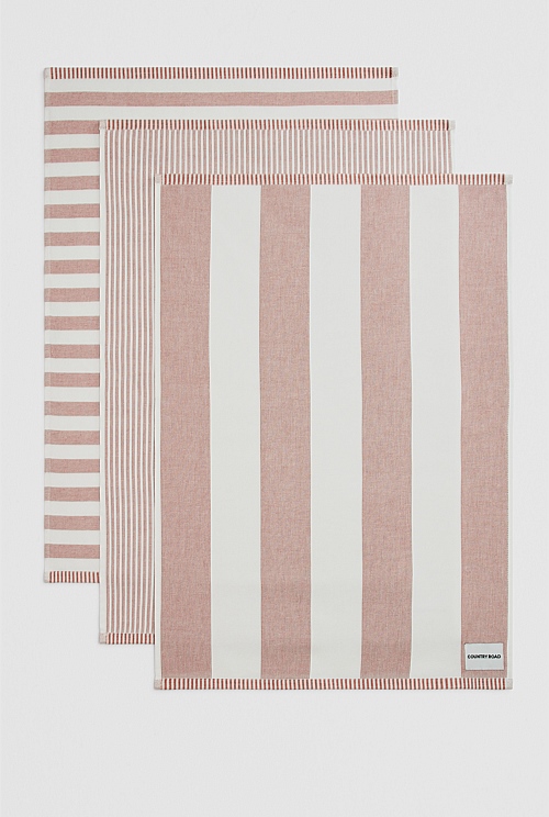 Isa Australian Cotton Tea Towel Pack of 3 Isa Australian Cotton Tea Towel Pack of 3