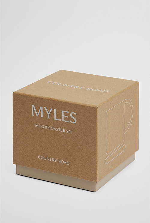 Myles Mug & Coaster Set Myles Mug & Coaster Set