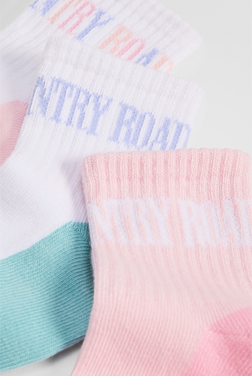 Heritage Quarter Sock Pack of 3 Heritage Quarter Sock Pack of 3